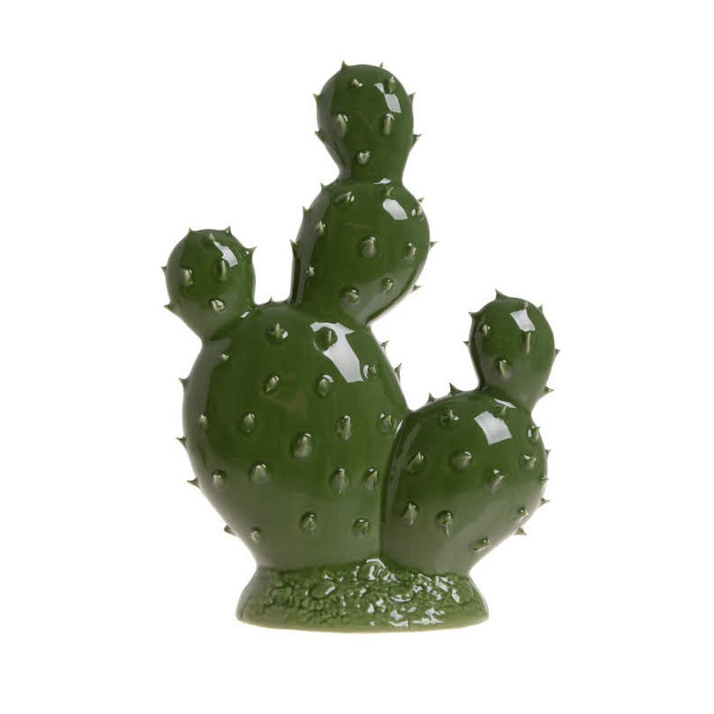 Kaktus 20 cm - wyrób ceramiczny