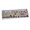 Domek-zawieszka, zestaw 12szt_21x7.5x2 cm