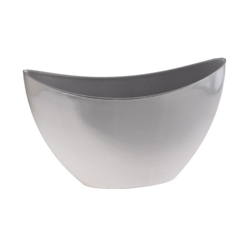 Donica dekoracyjna jak aluminiowa 24 cm