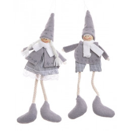 Pacynki 8 cm, 4szt-kpl - zawieszka choinkowa