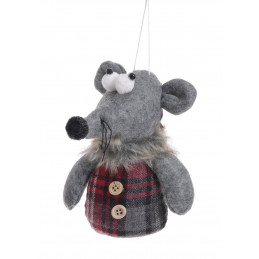 Mysz zawieszka 15 cm - art. dekoracyjny