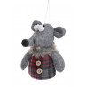 Mysz zawieszka 15 cm - art. dekoracyjny