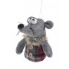 Mysz zawieszka 15 cm - art. dekoracyjny