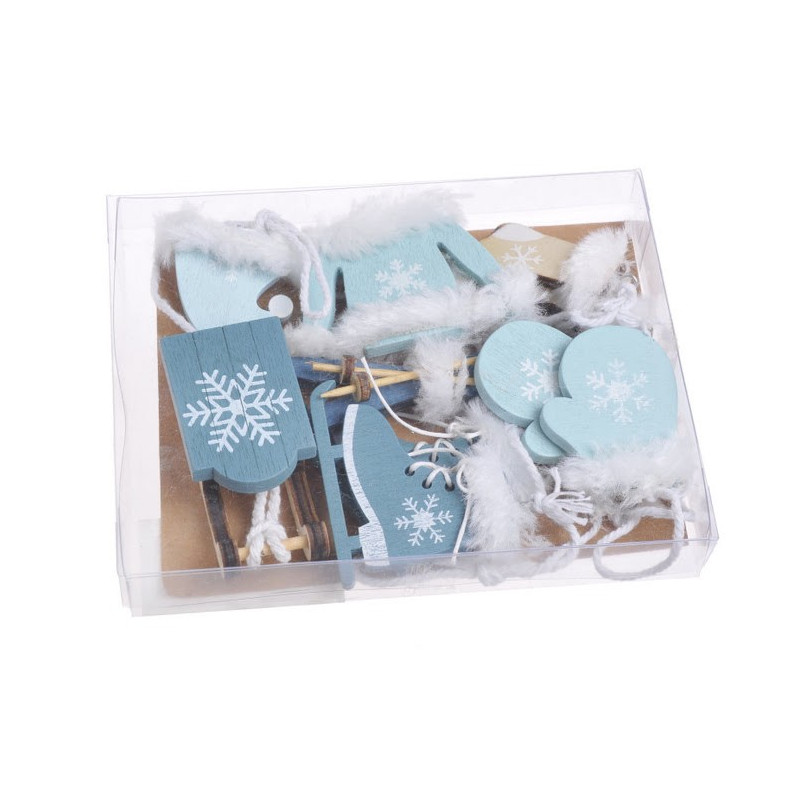 Zestaw SKI BOX lt. blue