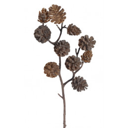 Gałązka z szyszkami..47 cm - sztuczna roślina