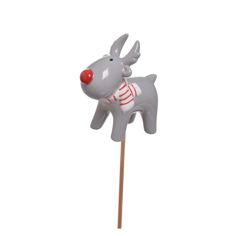 Renifer pik  8cm - ceramika