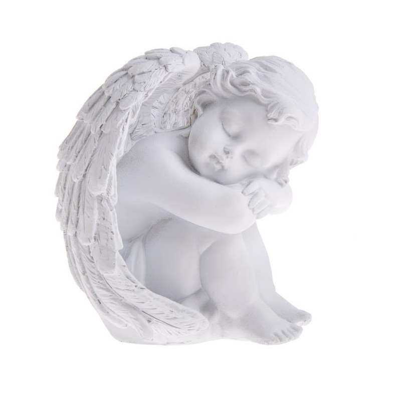Zamyślony aniołek 12 cm