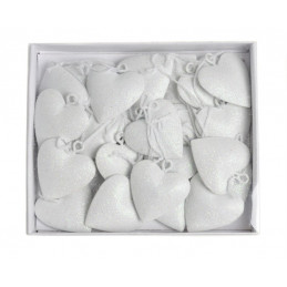 Zawieszki serca 24szt/pacz