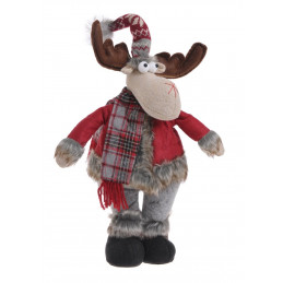 Łoś w szaliku 38cm - art. dekoracyjny