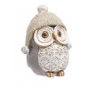 Zimowa sówka 13 cm