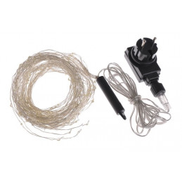 Lampki ledowe 350L, 25 m, zasilanie 12V światło zimne