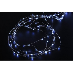 Lampki ledowe 350L, 25 m, zasilanie 12V światło zimne