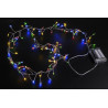Lampki kolorowe 100LED 1m, zasilane 3AA multicolour
