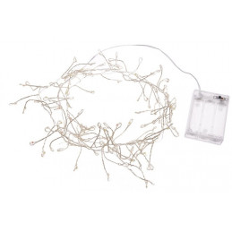 Lampki kolorowe 100LED 1m, zasilane 3AA multicolour