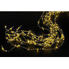 Lampki ledowe mini koraliki 360L, 12 x 3m , zasilane 12V światło ciepłe