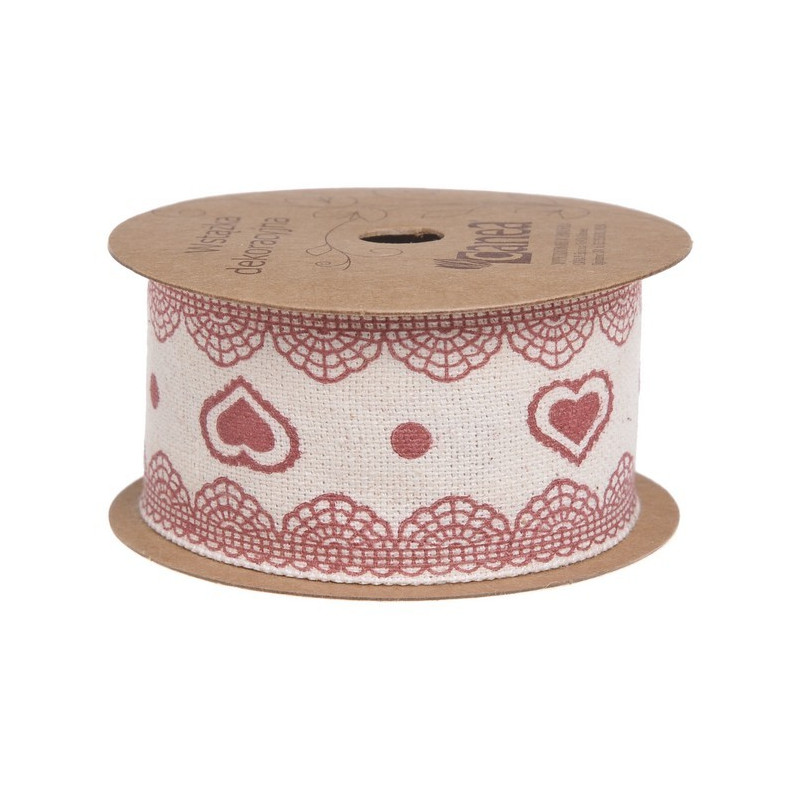 Wstążka bawełniana 3,8 cm x 5 m