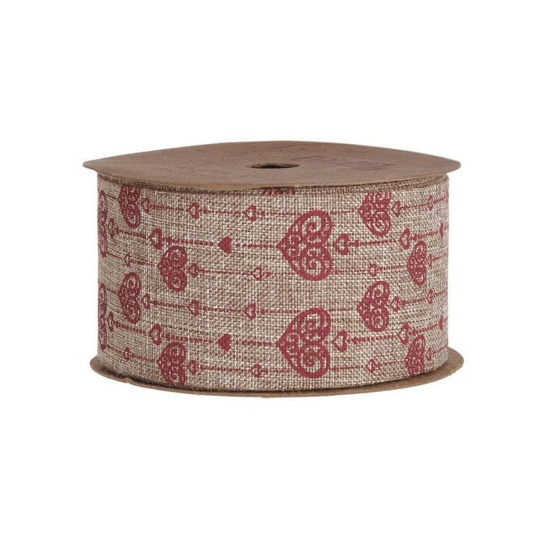 Wstążka 4 cm x 10 m MIX KOLORÓW