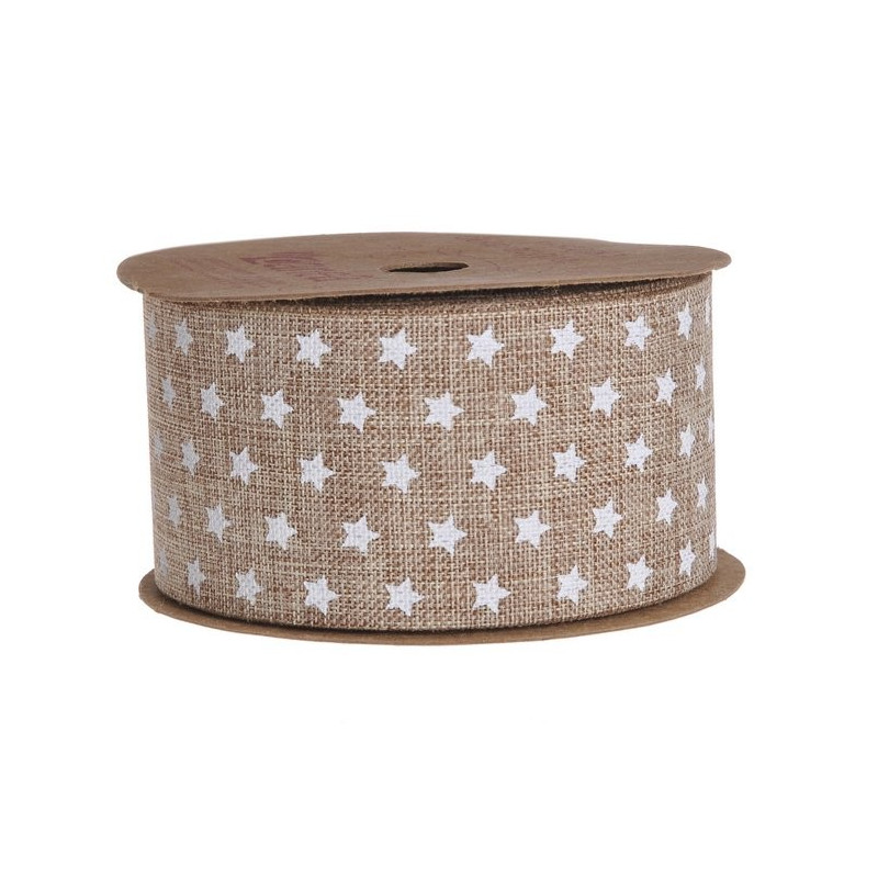 Wstążka 4 cm x 10 m MIX KOLORÓW