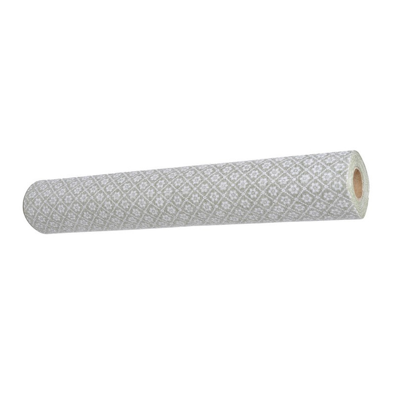 Bieżnik 28 cm x 3 m - kolor nat/red