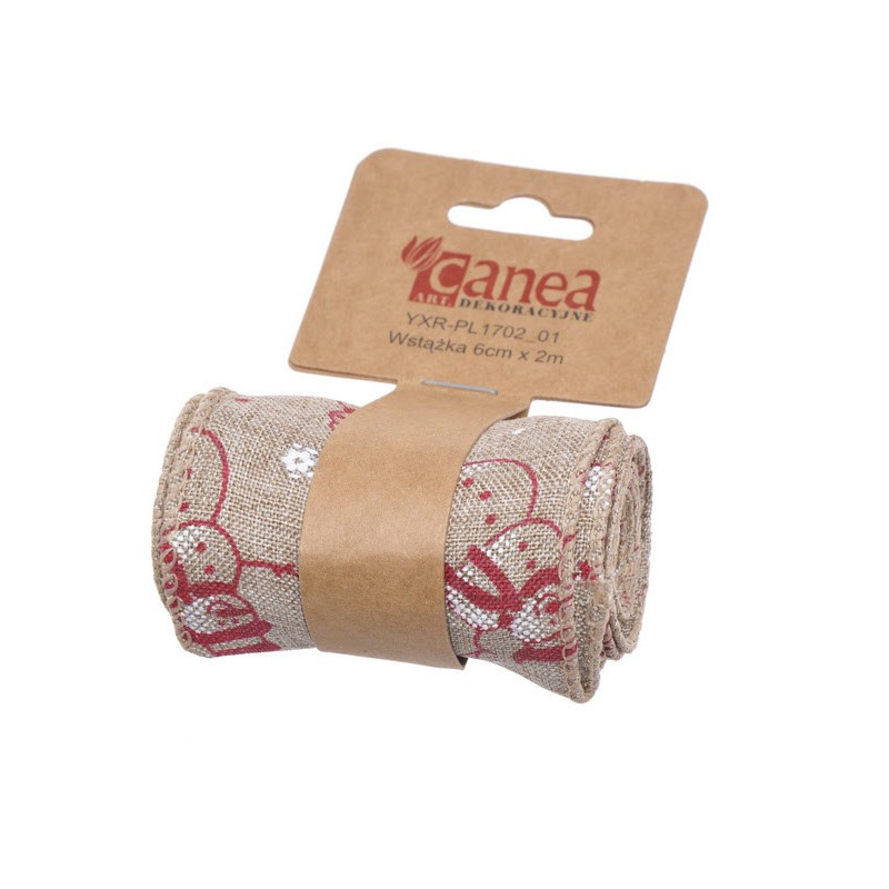 Wstążka 6 cm x 2 m