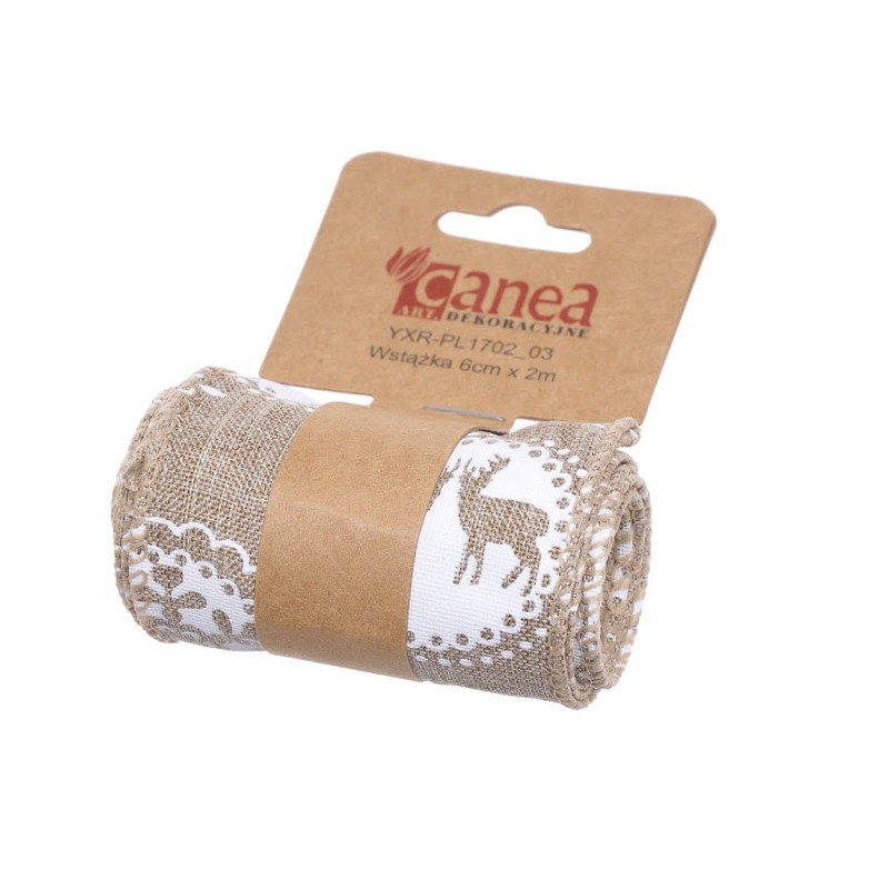 Wstążka 6 cm x 2 m