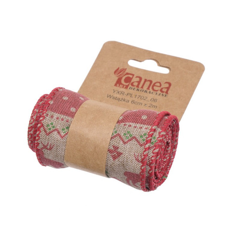Wstążka 6 cm x 2 m