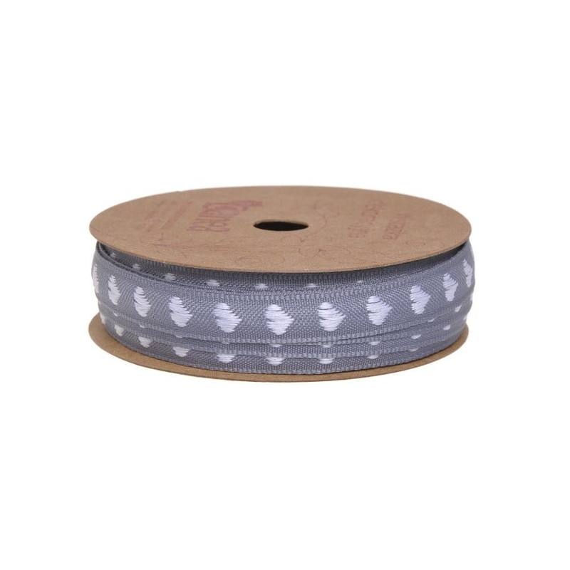 Wstążka pleciona 1 cm x 10 m 3 kolory