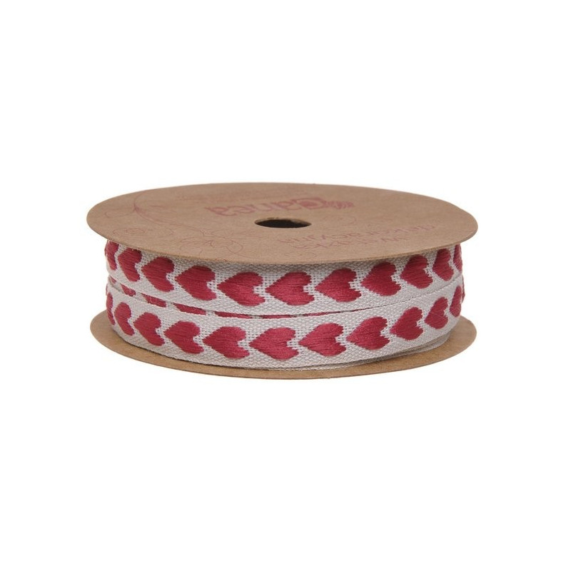 Wstążka pleciona 1 cm x 10 m 3 kolory