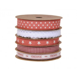 Wstążki 5szt-kpl MIX KOLORÓW