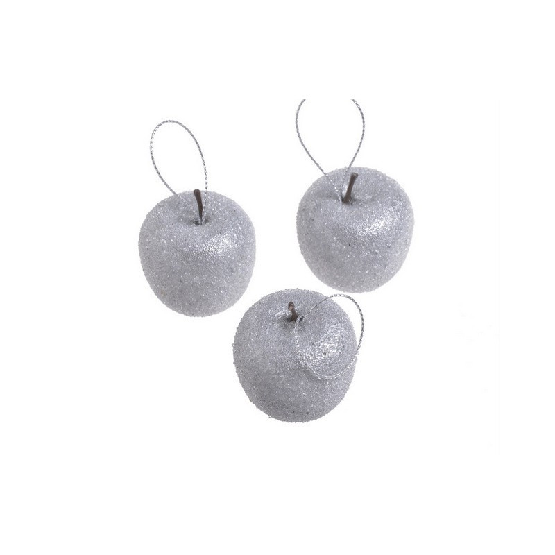 Jabłuszka zimowe 10szt-paczka 4 cm