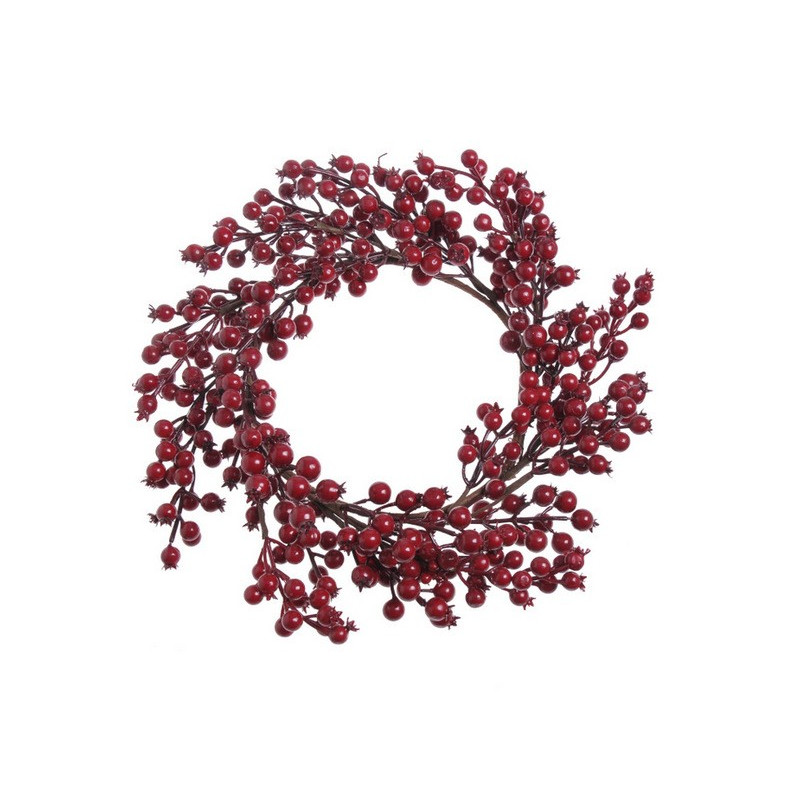 Wianek z głogu..40 cm