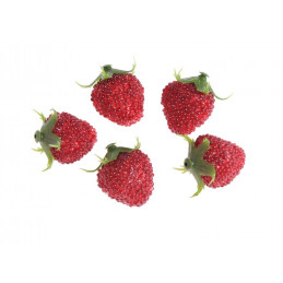 Truskawki sztuczne, 3,5cm, 18szt-paczka