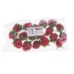 Truskawki sztuczne, 3,5cm, 18szt-paczka