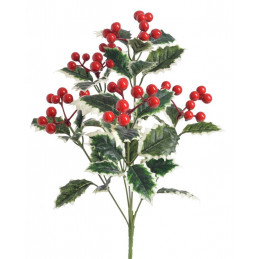 Bukiet ostrokrzewu..32cm - sztuczna roślina