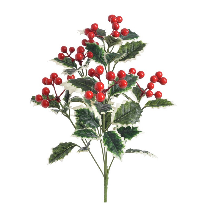 Bukiet ostrokrzewu..32cm - sztuczna roślina