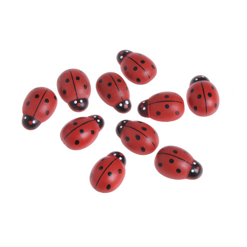 Biedronki 3cm 10szt-paczka