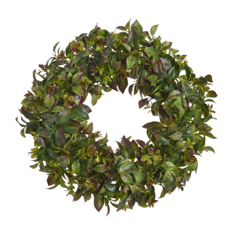 Wianek liściasty -duży..42 cm