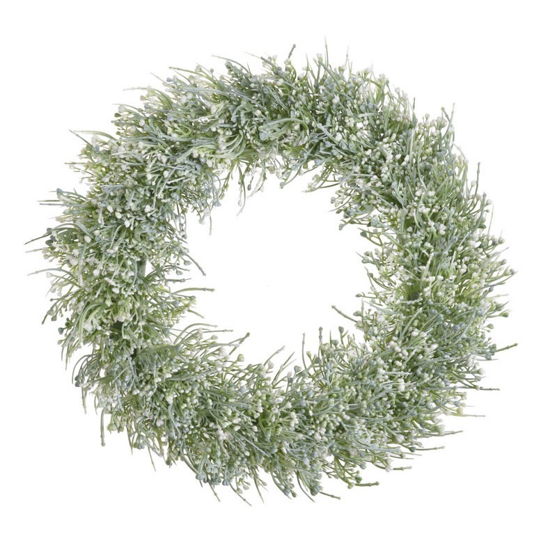 Wianek z pąkami 40cm