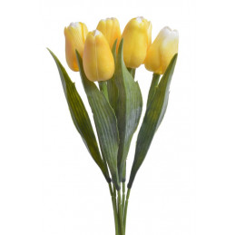 Tulipan x6..43 cm - sztuczny kwiat