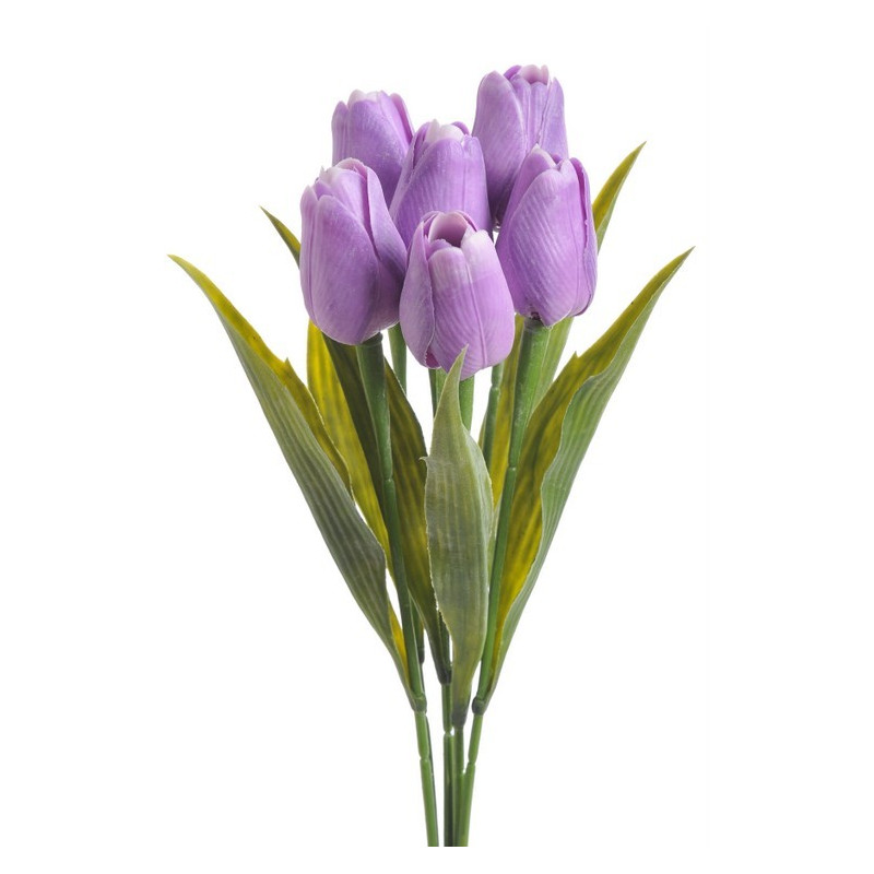 Tulipan x6..43 cm - sztuczny kwiat