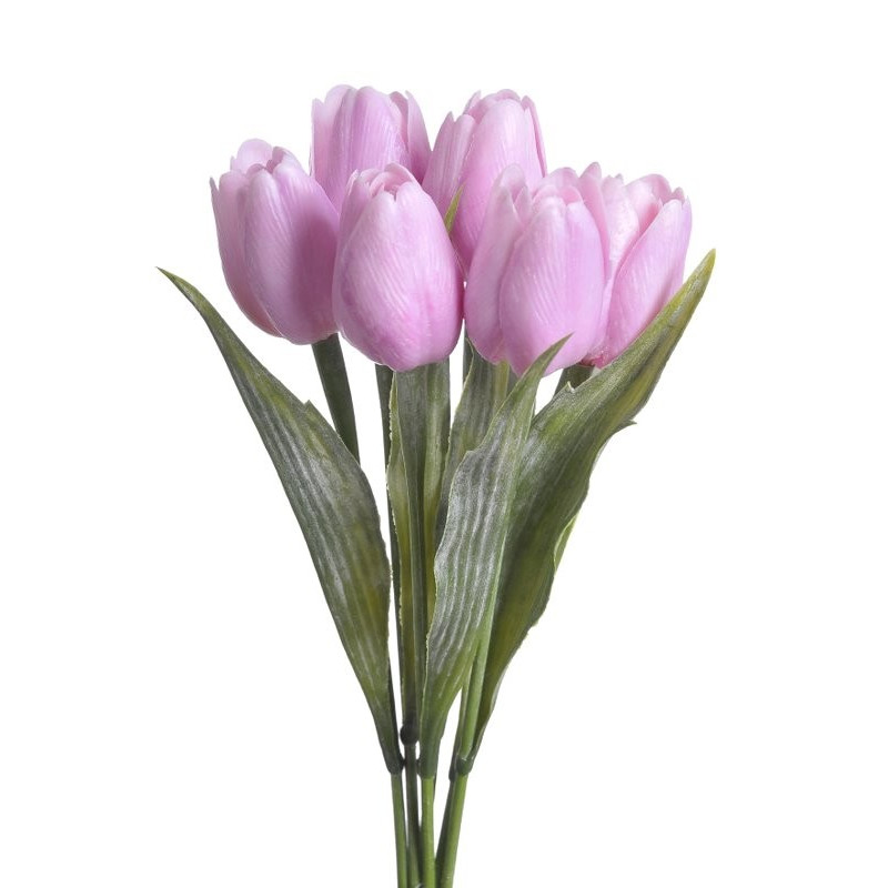 Tulipan x6..43 cm - sztuczny kwiat