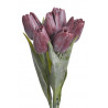 Tulipan x6..43 cm - sztuczny kwiat