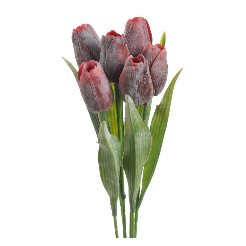 Tulipan x6..43 cm - sztuczny kwiat