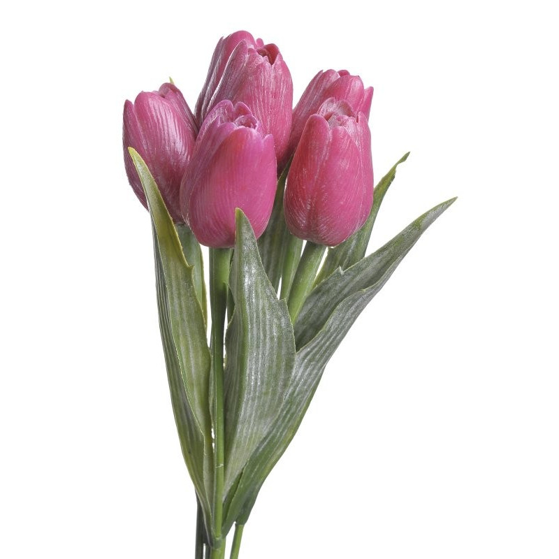 Tulipan x6..43 cm - sztuczny kwiat