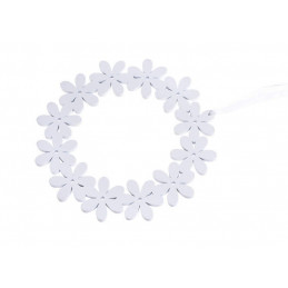 Wianek kwiatków 25 cm