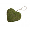 Serce 16x16 cm - wyrób z mchu