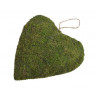 Serce 26x26cm - wyrób z mchu
