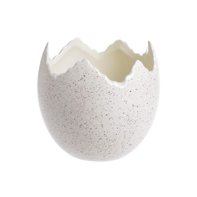 Nakrapiana osłonka skorupka 12x11cm - wyrób ceramiczny