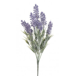 Lawenda x7, 34cm  - sztuczna roślina