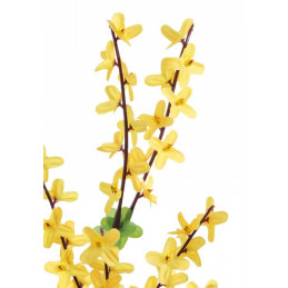 Forsycja  gałązka  6szt-pęczek  60cm - sztuczna roślina